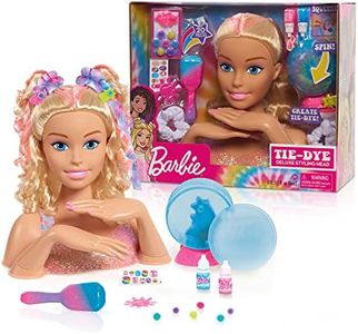 Barbie Deluxe Blonde Tie Dye Styling Head