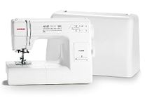 Janome HD3000 Heavy-Duty Sewing Machine with 18 Built-In Stitches + Hard Case