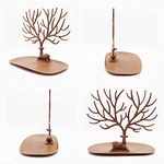 MVM enterprice ABS Plastic Little Deer Accessories Creative Deer Tree Tray Display Stand Holder Organizer, Jewelry Rack, Key Holder