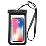 Spigen Aqua Shield Waterproof Cover Case A600 (Mobile Device Upto 6.2") - Black (1P)