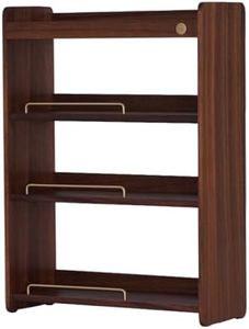 Coffee Mug Holder Countertop 4 Tier Walnut Station Organizer for Kitchen