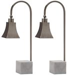 Safavieh Lighting Collection Charley Desk Marble 26-inch Table Lamp (Set of 2)