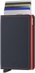Secrid Slimwallet Nightblue & Orange One Size Unisex Adults, Nightblue & Orange, One Size, Modern