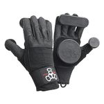 Triple Eight 604352 70003 Sliders Longboard Gloves, Black, Large/X-Large