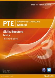 PEARSON TEST OF ENGLISH GENERAL SKILLS BOOSTER 3 TEACHER'S BOOK AND CD P
