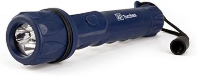 Active Products A50862 3 Led 2Aa Rubber Torch, Blue