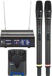 VocoPro UHF-3205 UHF-Dual Channel Rechargeable Wireless Microphone System