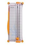 Fiskars SureCut Portable Paper Trimmer, 12 Inch Cut , Orange - 154450-1009