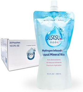 Susosu Hydrogen Water, Naturally Sourced Mineral Water from South Korea for Enhanced Hydration & Antioxidant Benefits – Clean, Smooth Tasting, Non-Sparkling (10.5 Fl Oz (Pack of 20))