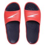 Speedo Men's True Navy/Fed Red/White Flip Flops-10-11 (8PFM02)