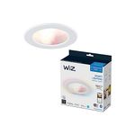 WiZ Color 6-Inch Smart Retrofit Downlight - Pack of 1-2700K- 6500K - 1150 Lumen - Indoor - Connects to Your Existing Wi-Fi - Control with Voice or App + Activate with Motion - Matter Compatible