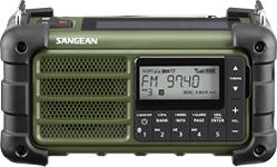 Sangean MMR-99 AM/FM-RBDS/Bluetooth/AUX/Weather/Multi-Powered Digital Tuning Emergency Radio