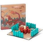 Brybelly Hnefatafl Viking Chess Set - Authentic, Traditional Two-Player Strategy Board Game Classic - Historic European Tabletop Asymmetric War Game, 8+ Years Kid