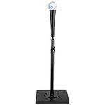 SPOTRAVEL Adjustable Batting Tee with Soft & Shock-absorbing Rubber Topper, Practice Training Hitting Ball for Baseball Softball Tee Ball