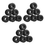 Set of 18 Replacement Rubber Grommets for Hunter Ceiling Fan Parts - Antique/Vintage/Discontinued Grommet 1/2 inch