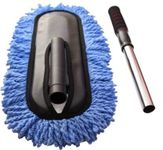 Mobone Multi-functional Heavy Quality Car Wash Cleaning Brush Duster Dust Wax Mop Microfiber Telescoping Dusting Tool Wet and Dry Duster