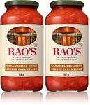 Rao's Homemade Caramelized Onion Sauce | Rich Italian Pasta Sauce | Slow-Cooked Onions & 100% Italian Tomatoes | No Added Sugar | Keto Friendly | 660ml (Pack of 2)
