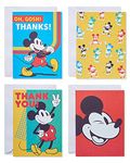 American Greetings Thank You and Blank Cards Bundle with Envelopes, Mickey Mouse (48-Count)