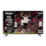 Haier 55" K85GUF 4k Ultra HD Smart TV with Fire TV, Freely, Dolby Audio, MEMC, Gaming Accelerator, HDR10, Bluetooth, HDMI 2.1