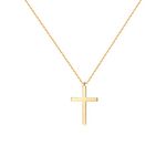 Mevecco Dainty Gold Cross Necklace for Women,14K Gold Plated Cute Tiny Faith/Crucifix Religious Delicate Minimalist Necklace for Teen Girls …