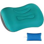 Eono Ultralight Inflatable Camping Pillows for Adults, Compressible Compact Travel Inflatable Pillow, Comfortable Ergonomic Blow Up Air Pillow for Camping, Hiking, Beach, Fishing