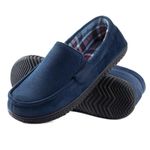 RockDove Men's Alexander Flannel Lined Loafer, Size 11 US Men, Navy