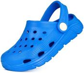 Cubufly Toddler Kids Garden Clog Boys Slip On Slide Sandals Beach Water Shoes Kid 3