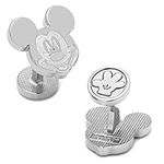Disney Silver Mickey Mouse Cufflink