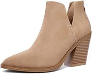 mysoft Women's Ankle Boots Slip on 