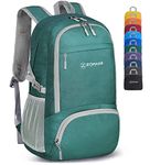 Packable Hiking Backpack 30L - Lightweight Foldable Backpacks Water Resistant Daypack for Outdoor Hiking Women Men,by ZOMAKE(Dark Green)