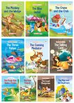 Story Book for Kids (Set of 10 Books) - Panchatantra Stories - Moral Stories - Bedtime Stories - 3 Years to 10 Years old - English Short Stories for Kids - Read Aloud to Infants, Toddlers