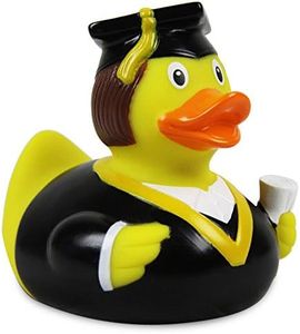 Lilalu 8 x 8 cm / 50 g Collector y Baby Bachelor Goma Juguete de baño Pato