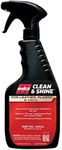 Malco Clean & Shine Interior Car Cleaner and Dressing – Restore Leather, Plastic and Vinyl Surfaces in Your Vehicle/Clean, Condition and Protect in 1 Simple Step / 22 oz. (125922)