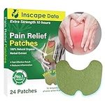 Knee Patches, 24 PCS Warming Herbal Relief Patches - Relieves Discomfort for Knee, Back, Neck & Shoulder - Powerful & Fast