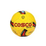 Cosco Polyvinyl Chloride (PVC) Berlin(Yellow) Football, Size 5 (Multicolour)