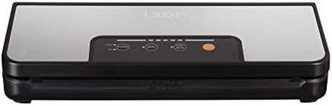 Lauben Vacuum Sealer 60SB Professional Vacuum Sealer for Sous Vide, Foil Cutter, Film Roll Storage for Dry and Moist Food, Includes Vacuum Hose, Vacuum Bag, 3 m Foil Roll