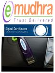 emudhra Class 3 Digital Signature Certificate (Dsc), 2 Years Validity, With Epass 2003 Token