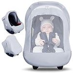 Metplus 2-in-1 Baby Car Seat Cover,