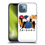 Head Case Designs Officially Licensed Friends TV Show Logo Opening Sequence Iconic 2 Soft Gel Case Compatible With Apple iPhone 13