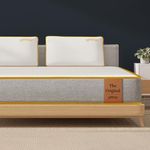 SleepyCat Original Ortho Mattress with AirGen™ Memory Foam | Medium Firm Feel for Balanced Comfort | 8 Inch Bed Mattress | Anti-Bacterial Fabric Cover |10 Years Warranty|(King Size,78x72x8 inches)