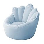 BOGDTF Bean Bag Chairs Stuffed Animals to Create a Jumbo, Comfy Floor Lounger,Blue