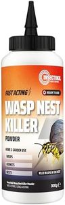 InsectoKil Wasp Nest Killer 300g - Professional Strength Wasp Nest Killer Powder for Fast Acting Treatment of Wasps & Hornets Nests | High Strength Wasp Nest Destroyer for Indoor & Outdoor Protection