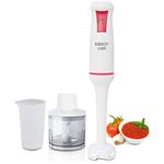 INALSA Electric Hand Blender For Kitchen 500 Watt |Variable Speed|Low Noise|Anti-Splash Technology|Sharp Versatile SS Blade|2 Yr Warranty| Home&kitchen |Chopper,700ml Multipurpose Jar(Robot 5.0 CP)