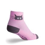 SockGuy Whiskers 2IN Cycling Sock - Women's, S-M