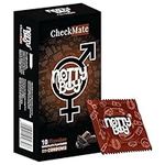 NottyBoy Extra Thin Chocolate Flavoured Condom for Men - Pack of 10 | Exciting Fun | Reliable for Oral Fun | Scented | Plain Lubricated and Smooth | Natural Latex