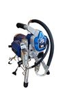 TS 395 Airless Spray Painting Sprayer Machine 3200psi 2000W Water Base, Oil Base, Epoxy Base, Waterproofing Damp Proof Accessories Included Paint Gun+15mtr pipe +Extention Rod +517 tip for Paint ts395
