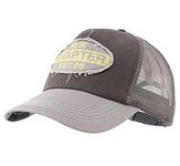 Decentron Mens Vintage Mesh Trucker Hat Outdoor Adjustable Baseball Cap Clean Up Snapback Cap (Grey1)