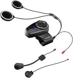 Sena 10S Motorcycle Bluetooth Headset Communication System, Dual Pack