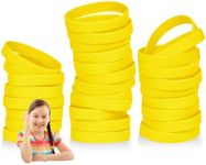 THXIY 50PCS Silicone Wristbands for