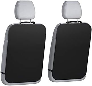 lebogner Back Seat Cover for Kids, 2 Pack X-Large Waterproof Kick Mats Backseat Protector, Durable Car Seat Back Protectors for Vehicles to Protect from Dirt, Mud & Scratches, Fits Most SUVs and Vans